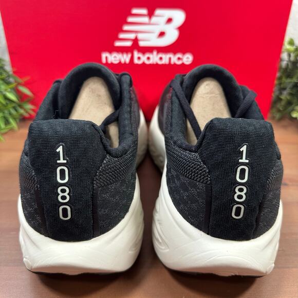 New Balance Men\'s Fresh Foam X 1080v14 Black Grey Shoes Size 12 main image 7